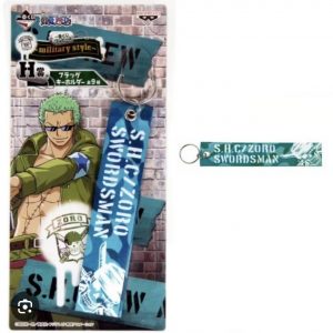 Ichiban Kuji Bandeau pour clef Zoro Military style Lot H One Piece Banpresto