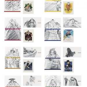 Ichiban kuji Goodies Posters Plastifiés et autocollants Impregnable Sword One Piece Lot H Bandai au choix