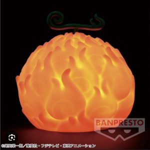 Figurine Fruit du démon Pyro fruit avec LED One Piece Bandai