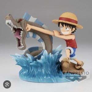 Figurine WCF Memories Luffy vs Monstre Marin One Piece Bandai